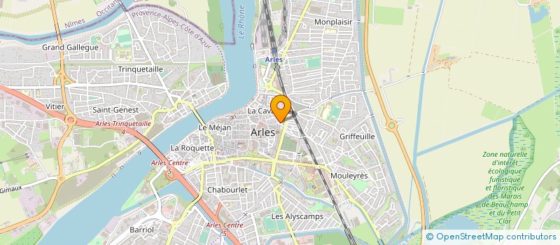 localisation de l'entreprise SCI CARDEURS DE L'ECOLE à ARLES