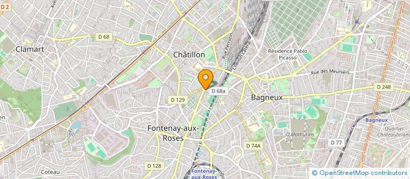 localisation de l'entreprise SCI CARDIF  FONTENAY-AUX-ROSES