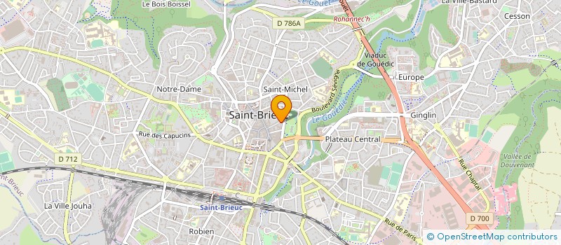 localisation de l'entreprise SCI CARDIKERSTEN à SAINT-BRIEUC