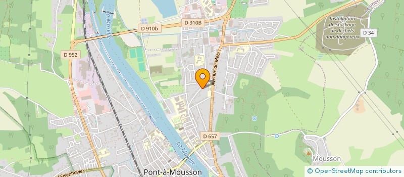 localisation de l'entreprise SCI CARDINAL MATHIEU 30  PONT-A-MOUSSON