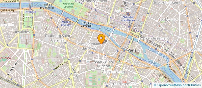 localisation de l'entreprise SCI CARDINAL MAZARINI  PARIS