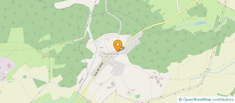 localisation de l'entreprise SCI CARDINALE  HAREVILLE