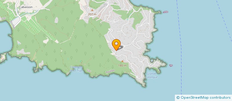 localisation de l'entreprise SCI CARDINALE SUD à BORMES-LES-MIMOSAS
