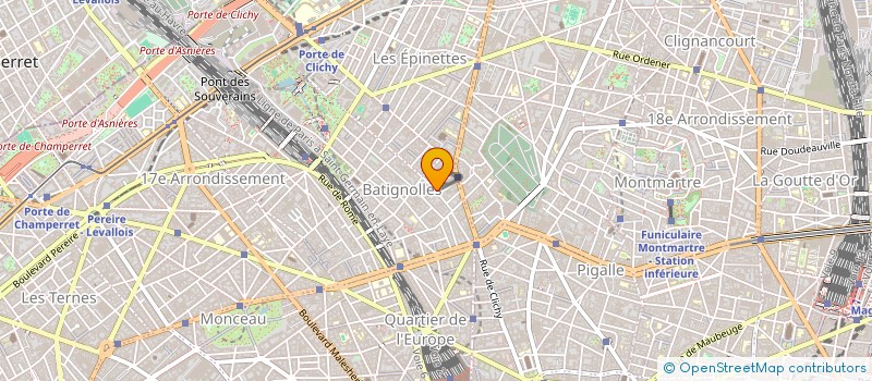 localisation de l'entreprise SCI CARDIO MARBEAU  PARIS