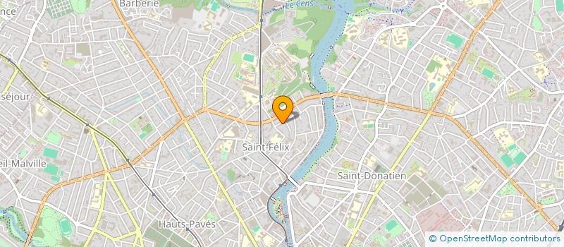 localisation de l'entreprise SCI CARDIO ZOLA à NANTES