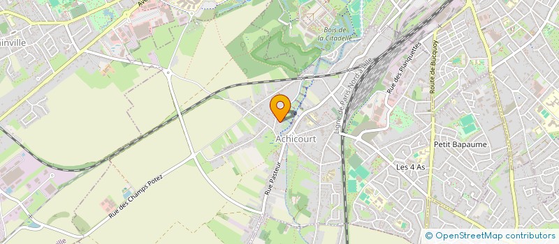 localisation de l'entreprise SCI CARDON  ACHICOURT