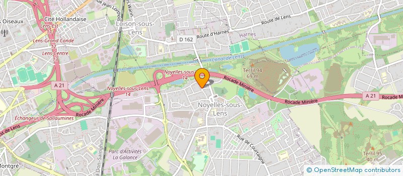 localisation de l'entreprise SCI CARDON  NOYELLES-SOUS-LENS