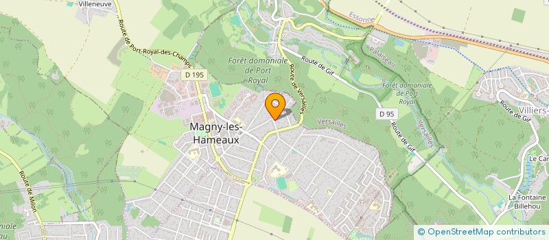 localisation de l'entreprise SCI CARDON SAINT JACQUES  MAGNY-LES-HAMEAUX