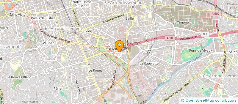 localisation de l'entreprise SCI CARDONA à MARSEILLE