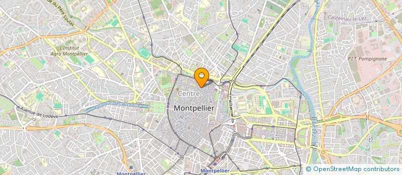 localisation de l'entreprise SCI CARDONA FRERES à MONTPELLIER