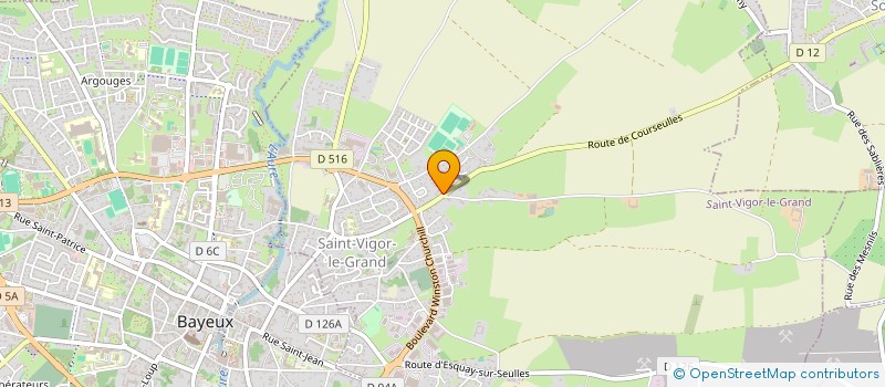 localisation de l'entreprise SCI CARDONNEL  SAINT-VIGOR-LE-GRAND