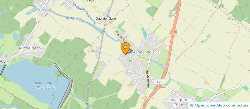 localisation de l'entreprise SCI CARDOSO IMMOBILIER  ASPACH-LE-BAS