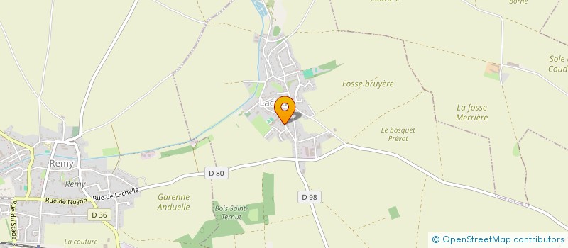 localisation de l'entreprise SCI CARDOT ANDRE PERE ET FILS  LACHELLE