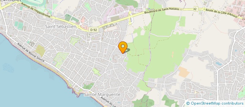 localisation de l'entreprise SCI CARDTEAM IMMOBILIER à PORNICHET