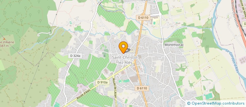 localisation de l'entreprise SCI CARE  SAINT-CHRISTOL-LEZ-ALES