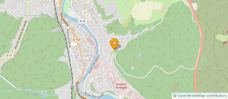 localisation de l'entreprise SCI CAREAL à EPINAL