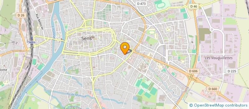 localisation de l'entreprise SCI CARELLA à SENS