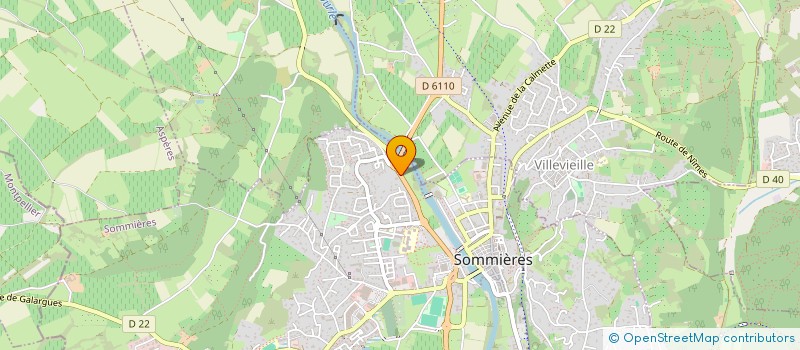 localisation de l'entreprise SCI CARELLE  ASPERES