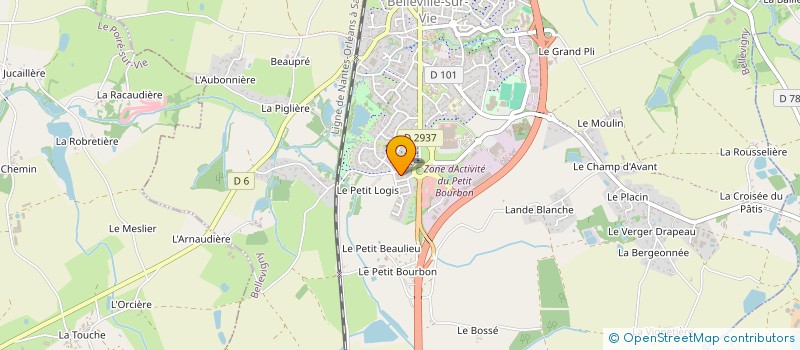 localisation de l'entreprise SCI CARENE 2  BELLEVIGNY