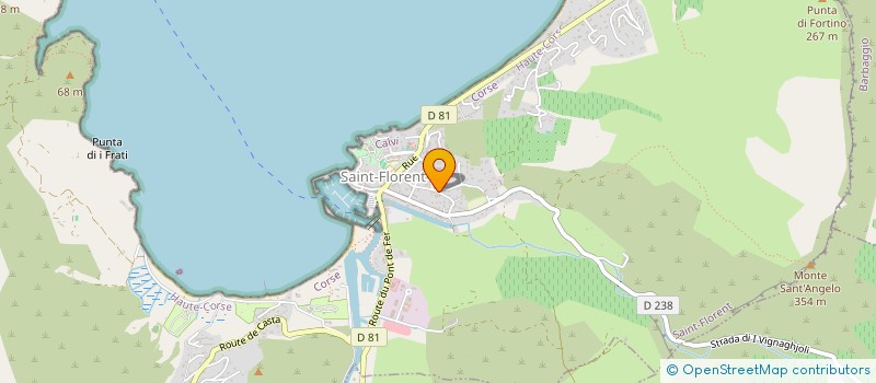 localisation de l'entreprise SCI CARESSE à SAINT-FLORENT