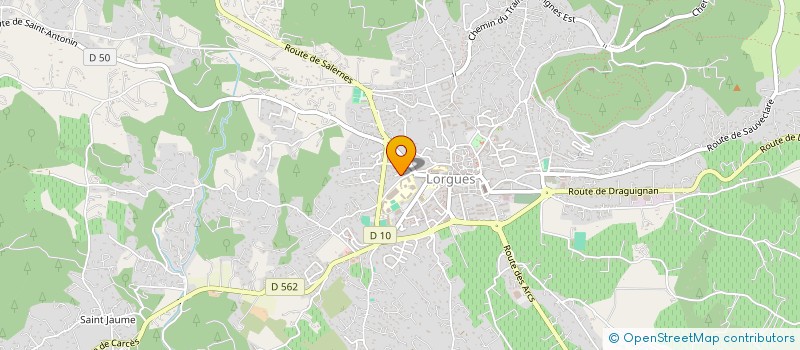 localisation de l'entreprise SCI CARETTE  LORGUES