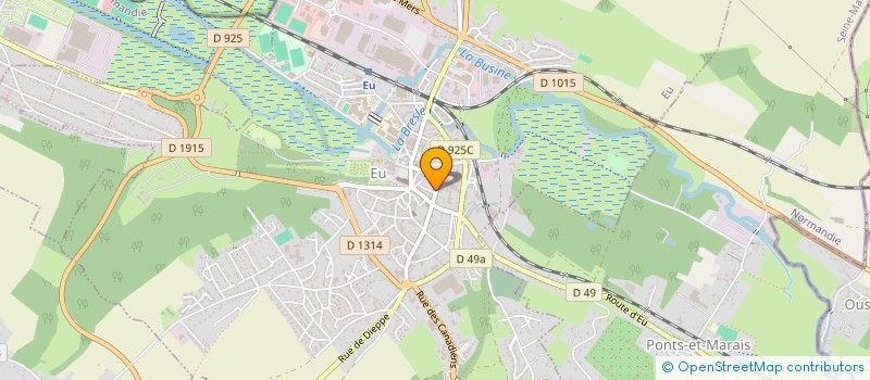 localisation de l'entreprise SCI CARETTE  EU