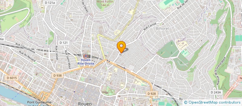 localisation de l'entreprise SCI CAREVIC  ROUEN