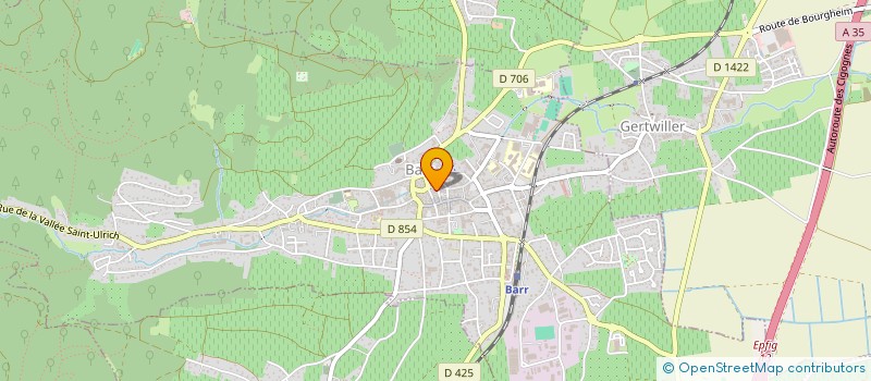 localisation de l'entreprise SCI CARFAGNA  BARR