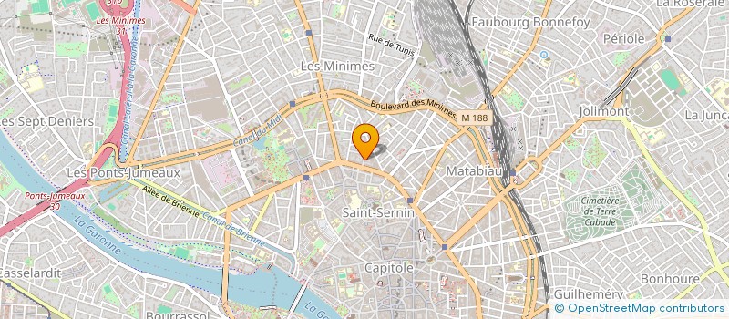 localisation de l'entreprise SCI CARGI à TOULOUSE