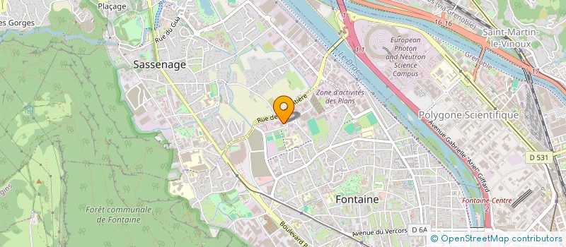 localisation de l'entreprise SCI CARGIL  FONTAINE