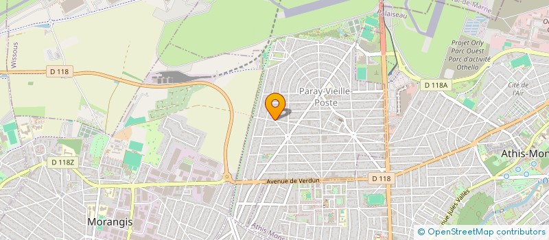 localisation de l'entreprise SCI CARGIL à PARAY-VIEILLE-POSTE