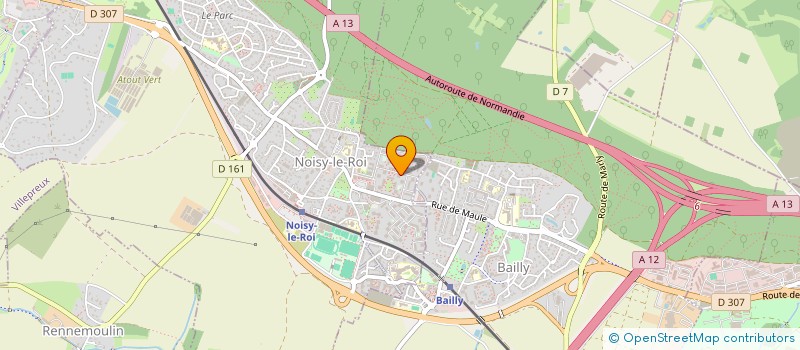 localisation de l'entreprise SCI CARGO à NOISY-LE-ROI