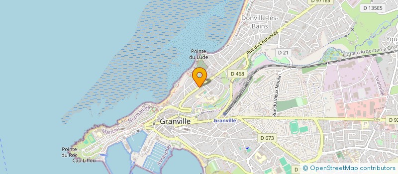 localisation de l'entreprise SCI CARGO  GRANVILLE