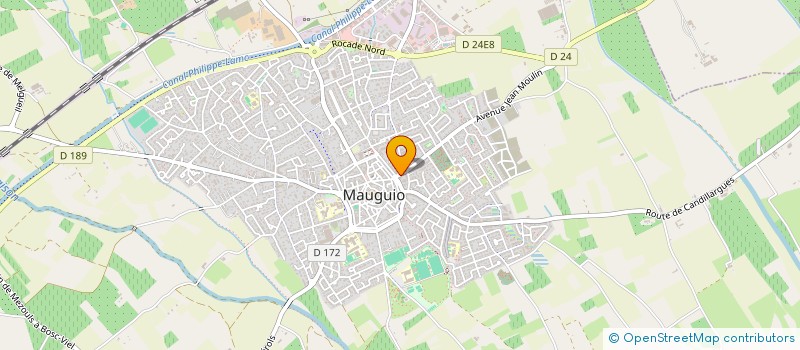 localisation de l'entreprise SCI CARIACOU  MAUGUIO