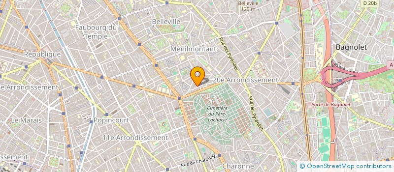 localisation de l'entreprise SCI CARICIAS  PARIS