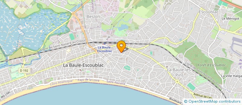 localisation de l'entreprise SCI CARILATHA  LA BAULE-ESCOUBLAC