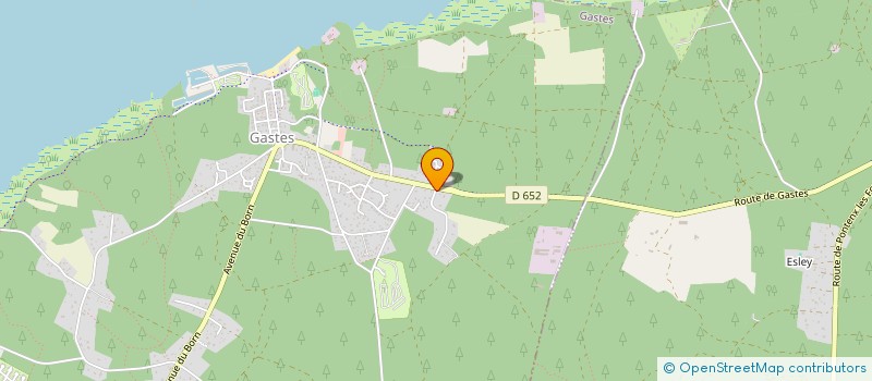 localisation de l'entreprise SCI CARILOU  GASTES