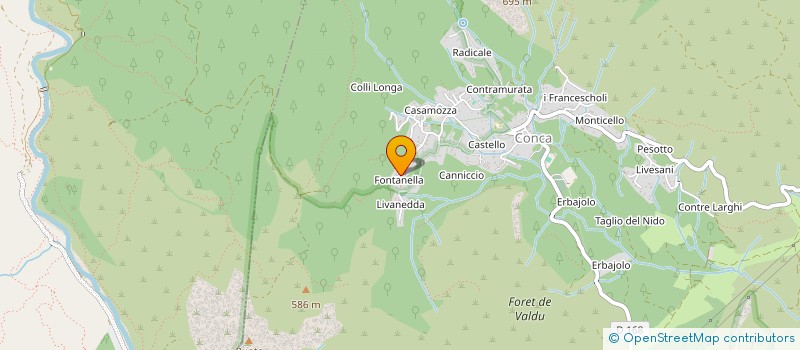 localisation de l'entreprise SCI CARINA  CONCA