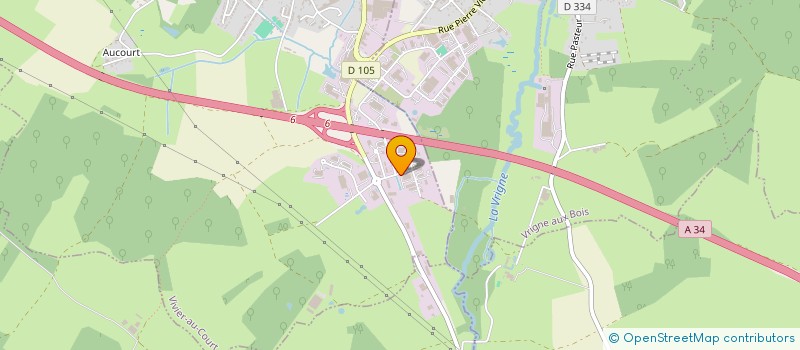 localisation de l'entreprise SCI CARINE  VIVIER-AU-COURT