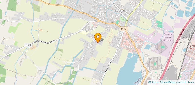 localisation de l'entreprise SCI CARINE  SEYSSES