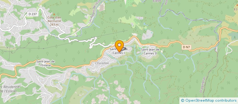 localisation de l'entreprise SCI CARIO à FREJUS