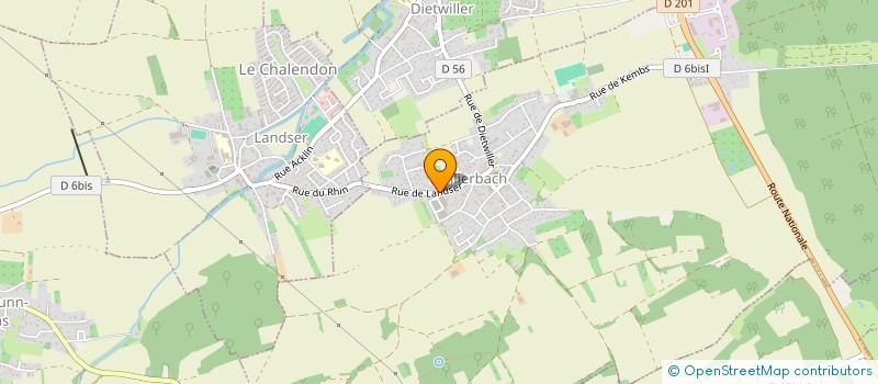 localisation de l'entreprise SCI CARIOCA  SCHLIERBACH