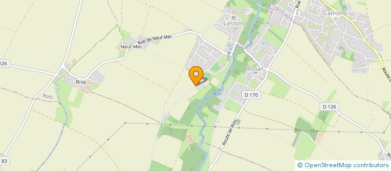 localisation de l'entreprise SCI CARION 8  ROTS