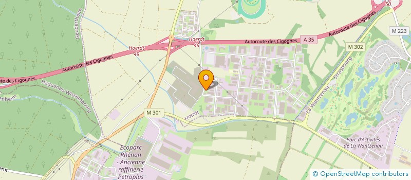 localisation de l'entreprise SCI CARIOTA  HRDT