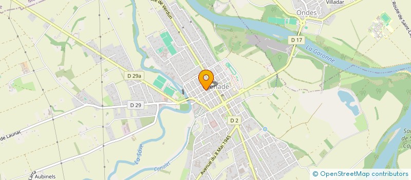 localisation de l'entreprise SCI CARIS  GRENADE