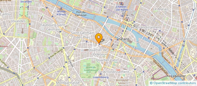 localisation de l'entreprise SCI CARIVES à PARIS