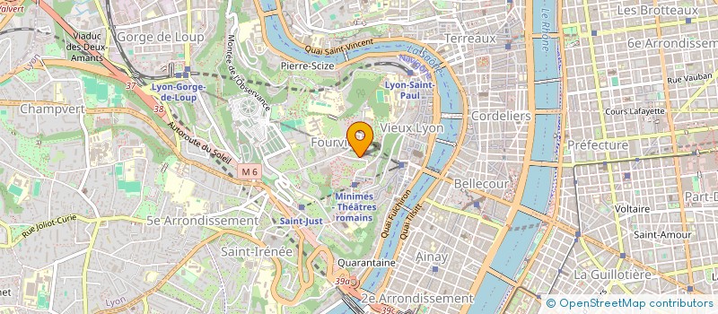 localisation de l'entreprise SCI CARJINE  LYON