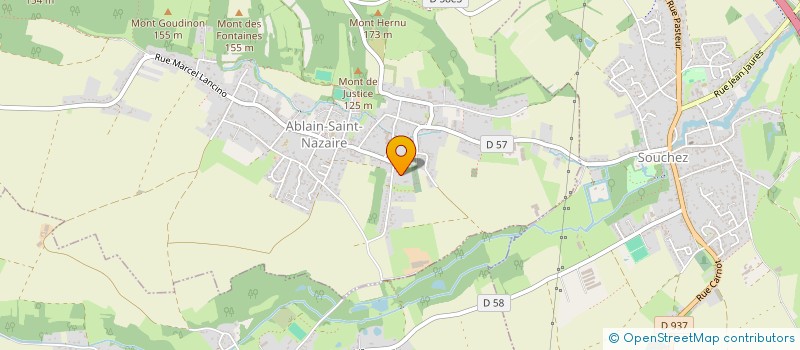 localisation de l'entreprise SCI CARL  LENS