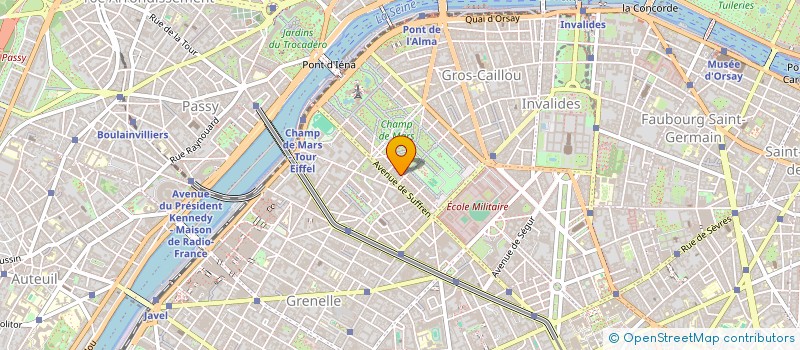 localisation de l'entreprise SCI CARL  PARIS