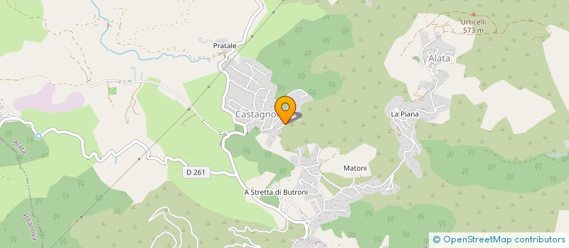 localisation de l'entreprise SCI CARL'MARIE à ALATA